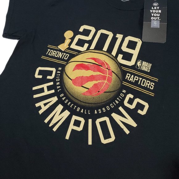 2019 NBA Champions Toronto Raptors T-Shirt - Picture 2 of 4